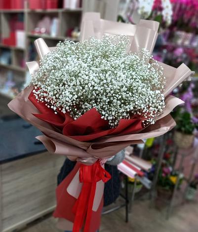 Букет цветов из: Гипсофила в Кардоникской