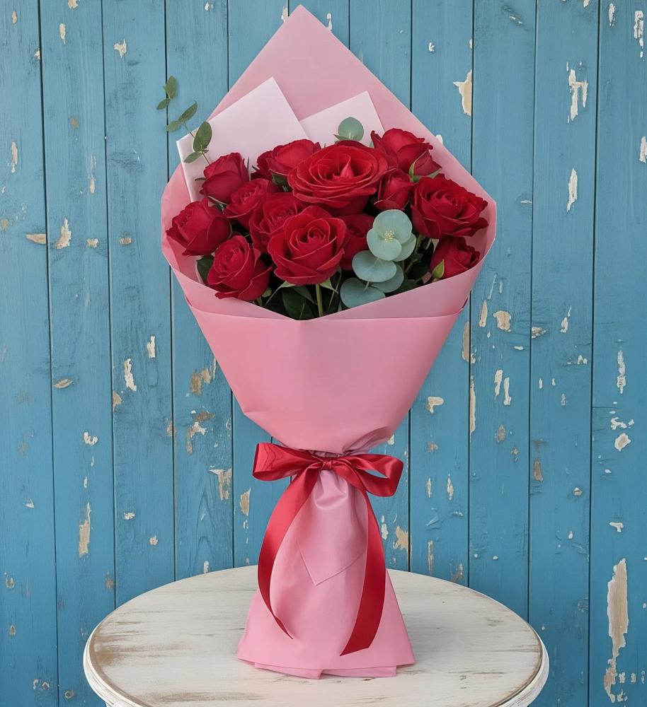 Букет цветов из: Розы в Кардоникской