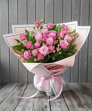 Букет Розовый кустик в Кардоникской
