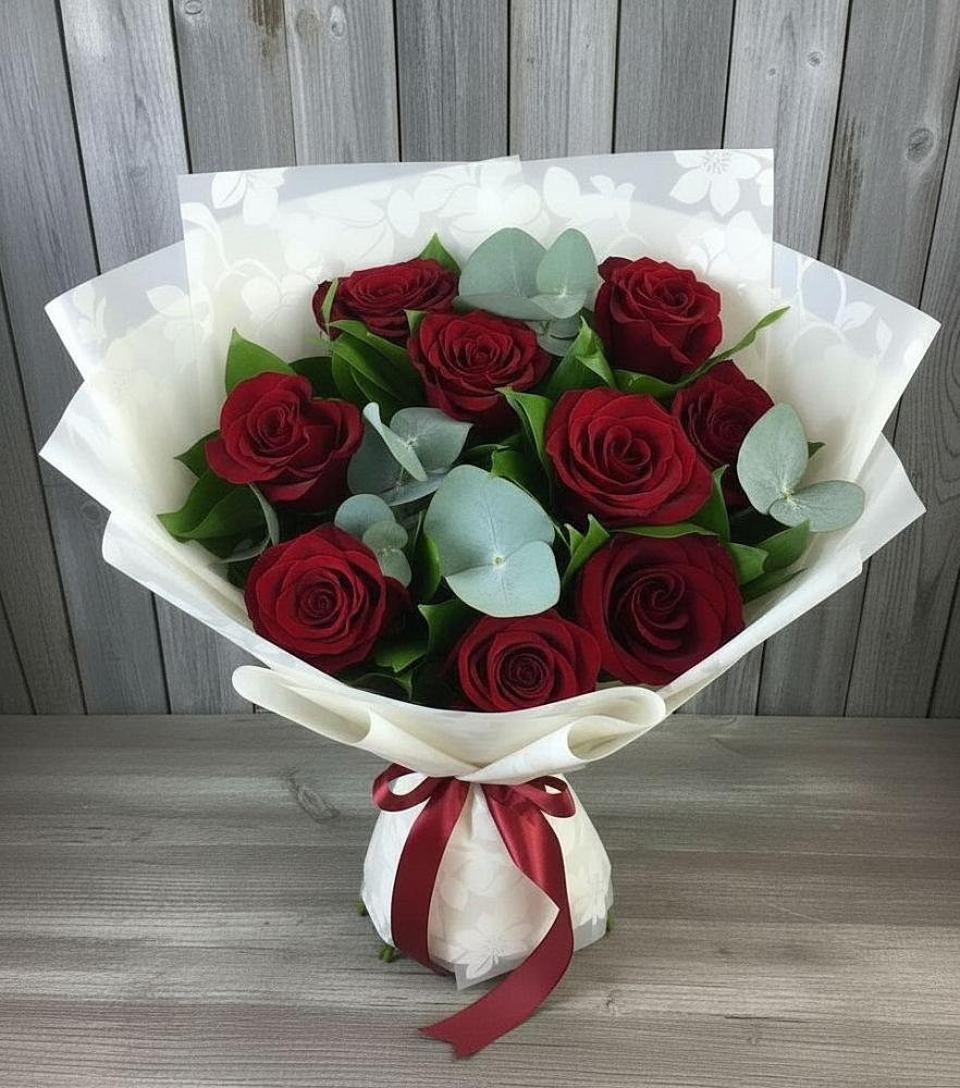 Букет цветов из: Розы в Кардоникской