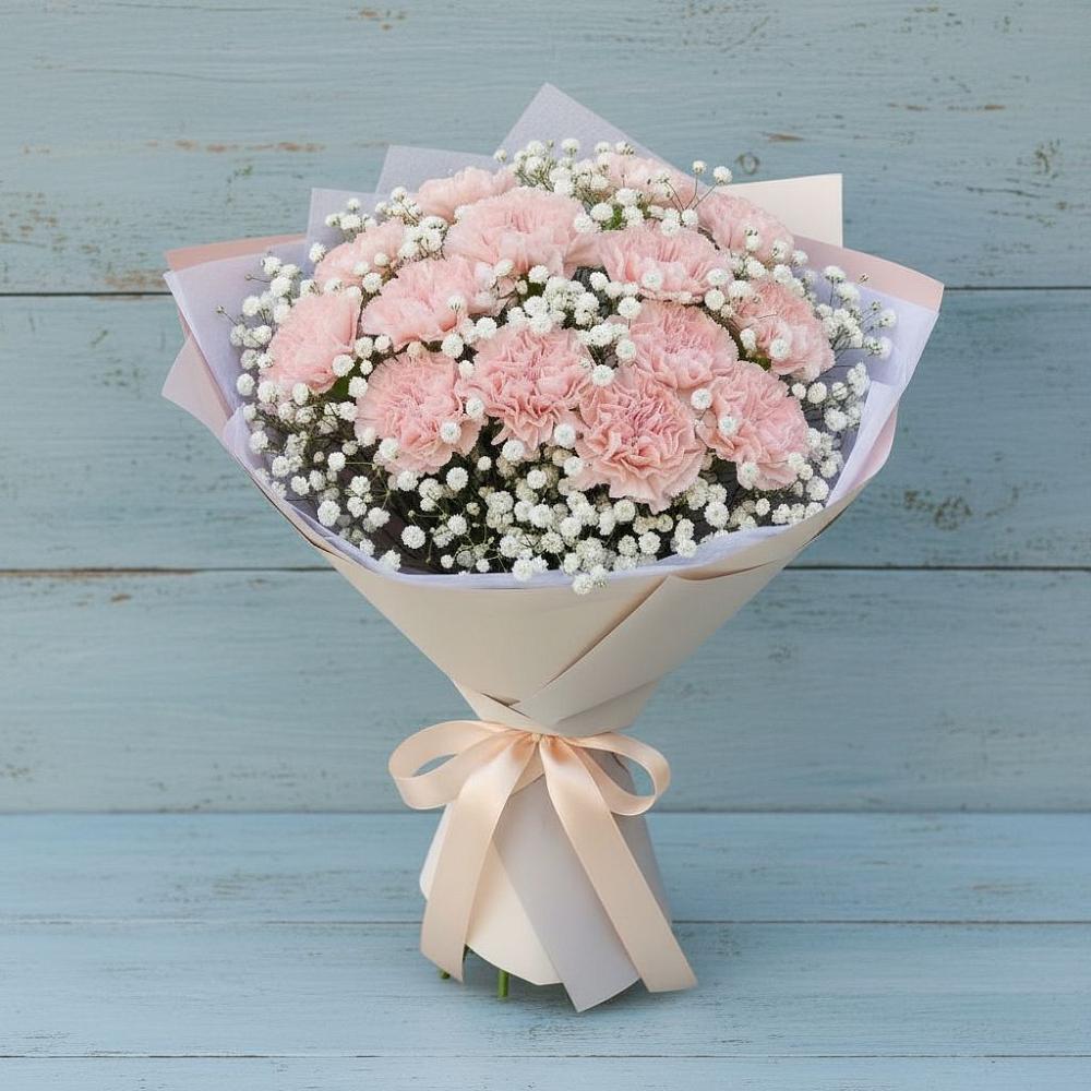 Букет цветов из: Гвоздики в Кардоникской