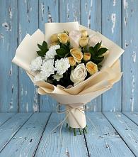 Букет цветов из:  Розы и Хризантемы #REPLACE_PRED# Кардоникской