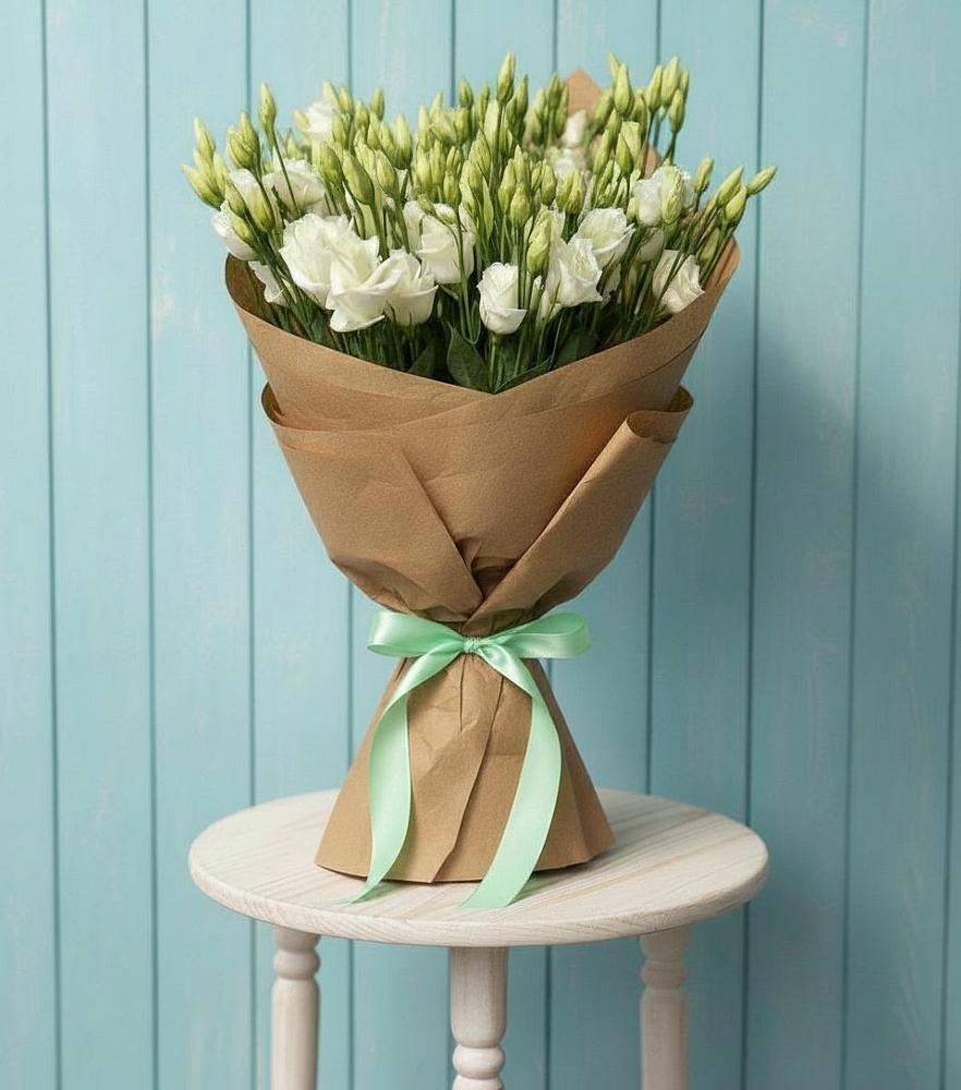 Букет цветов из: Лизиантусы в Кардоникской