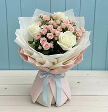 Букет цветов из:  Розы в Кардоникской
