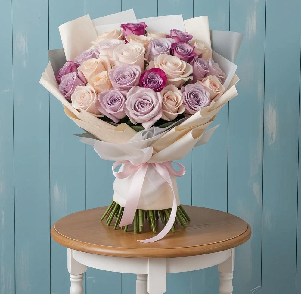 Букет цветов из: Розы в Кардоникской