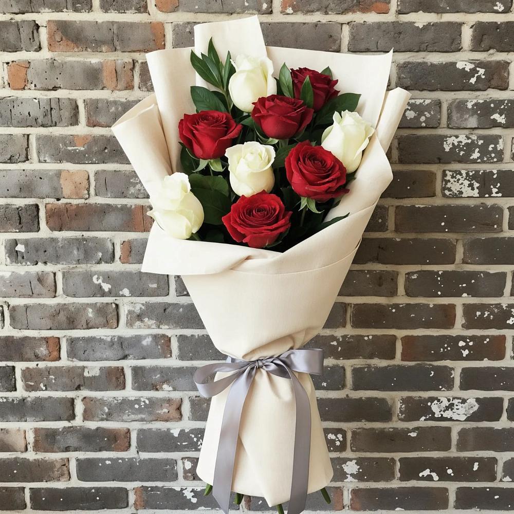 Букет цветов из: Розы в Кардоникской