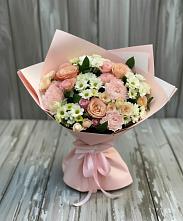 Букет цветов из:  Гвоздики, Розы и Хризантемы #REPLACE_PRED# Кардоникской