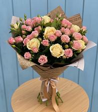 Букет цветов из:  Розы в Кардоникской