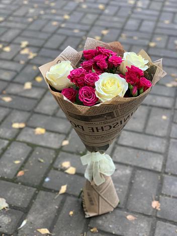 Букет цветов из: Розы в Кардоникской