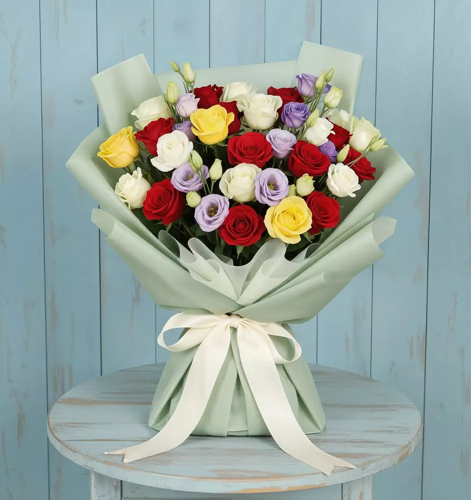 Букет цветов из: Розы в Кардоникской