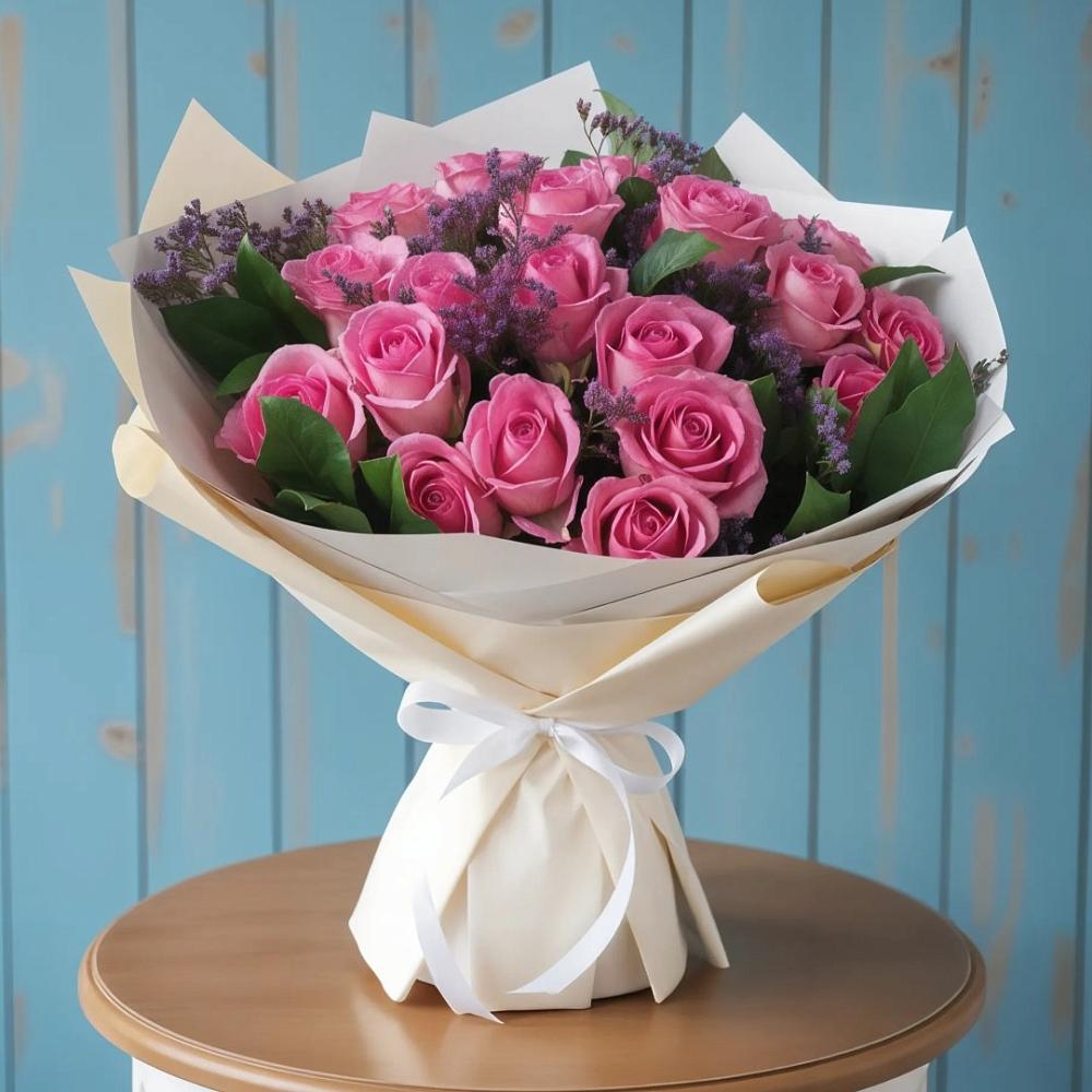 Букет цветов из: Розы в Кардоникской