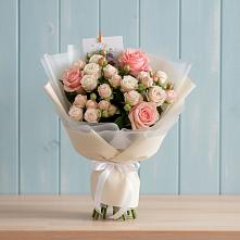 Букет цветов из:  Розы в Кардоникской