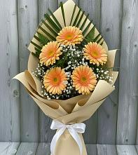 Букет цветов из:  Герберы в Кардоникской